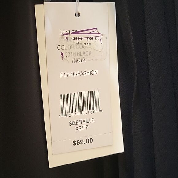 H by Halston Top with Pleated Sleeves - Picture 7 of 13